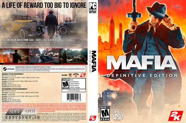 Mafia Definitive Edition Cover