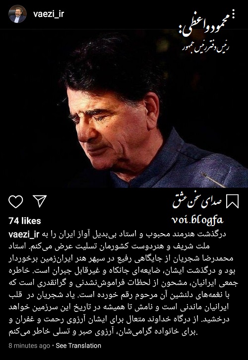 محمود واعظی