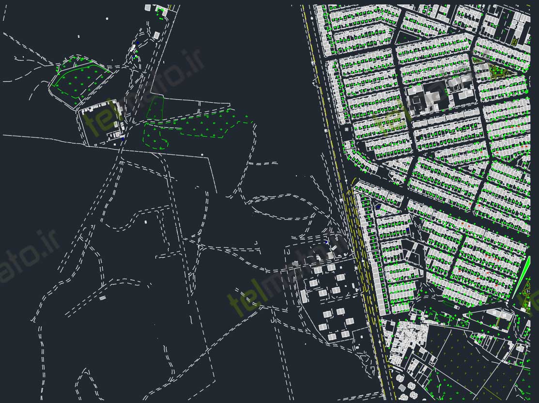 دانلود رایگان نقشه اتوکد شهر مشهد dwg همراه با طرح تفضیلی جدیدترین فایل نقشه اتوکد شهر مشهد با فرمت DWG کاداستر