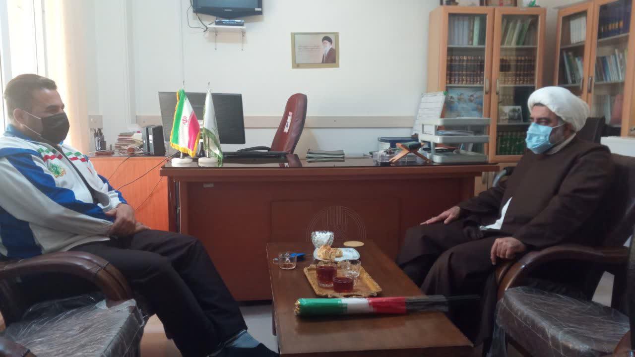 #دکتر_محمدرضا_اتحاد 🌹 #رییس_فدراسیون_جهانی_دفاع_شخصی_جیتسا  🌻با حضور در اداره تبلیغات اسلامی نکا  با #حجت_الاسلام_فعّالی رییس این اداره دیدار کرد راه اندازی دومین هیئت مذهبی ویژه ورزشکاران در نکا و گسترش فرهنگ ورزش عمومی محور اصلی این دیدار بود 💐روابط عمومی تبلیغات اسلامی نکا💐