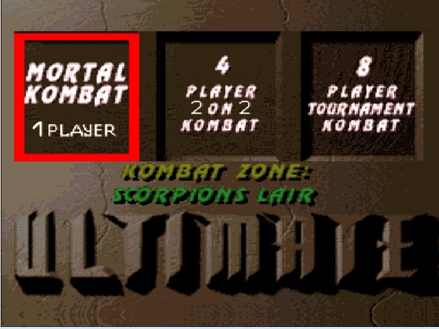 play ultimate mortal kombat trilogy