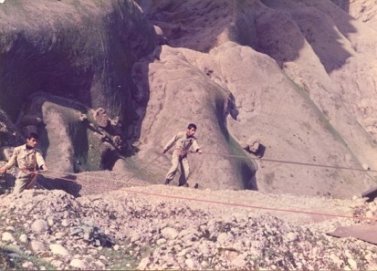 آموزش های سخت ارتفاعات شوشتر و پلاژ اندیمشک