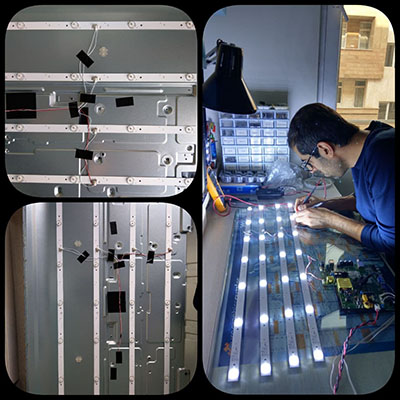 تعمیرات | ایکس ویژن | بک لایت | 43XK560