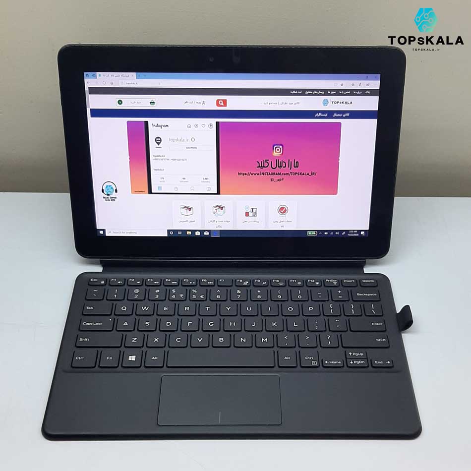 لپ تاپ استوک دل مدل Dell Latitude 11 5179 با مشخصات intel Core M7 6Y75 - intel HD 515 دارای مهلت تست و گارانتی رایگان / محصول Dell 