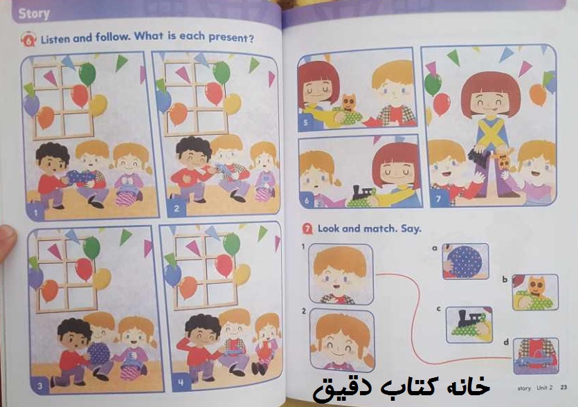 نمونه صفحه بیگ انگلیش استارتر BIG ENGLISH STARTER