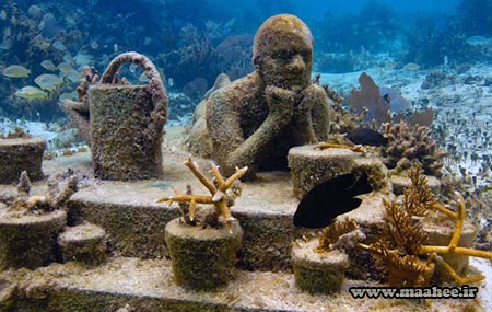 موزه ای عجیب و غریب زیر آب + تصاویر