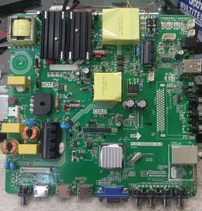 49XK550 | مین | بکلایت | تعمیر | فروش | ایکس ویژن