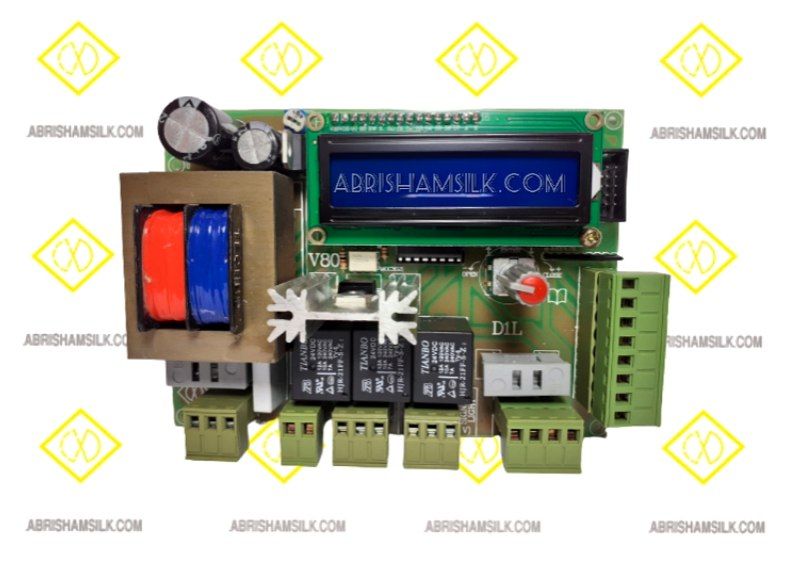 مدارفرمان ریلی و راهبند 220ولت ابریشم جک پارکینگی درب اتوماتیک 