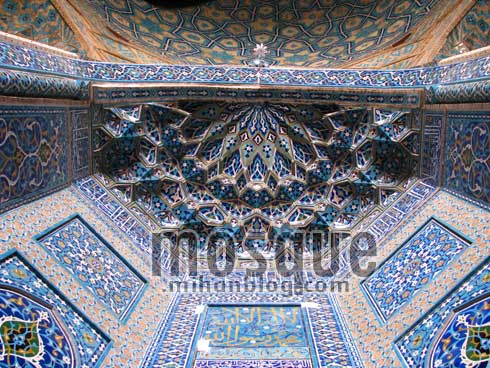 مقرنس محراب مسجد جامع یزد