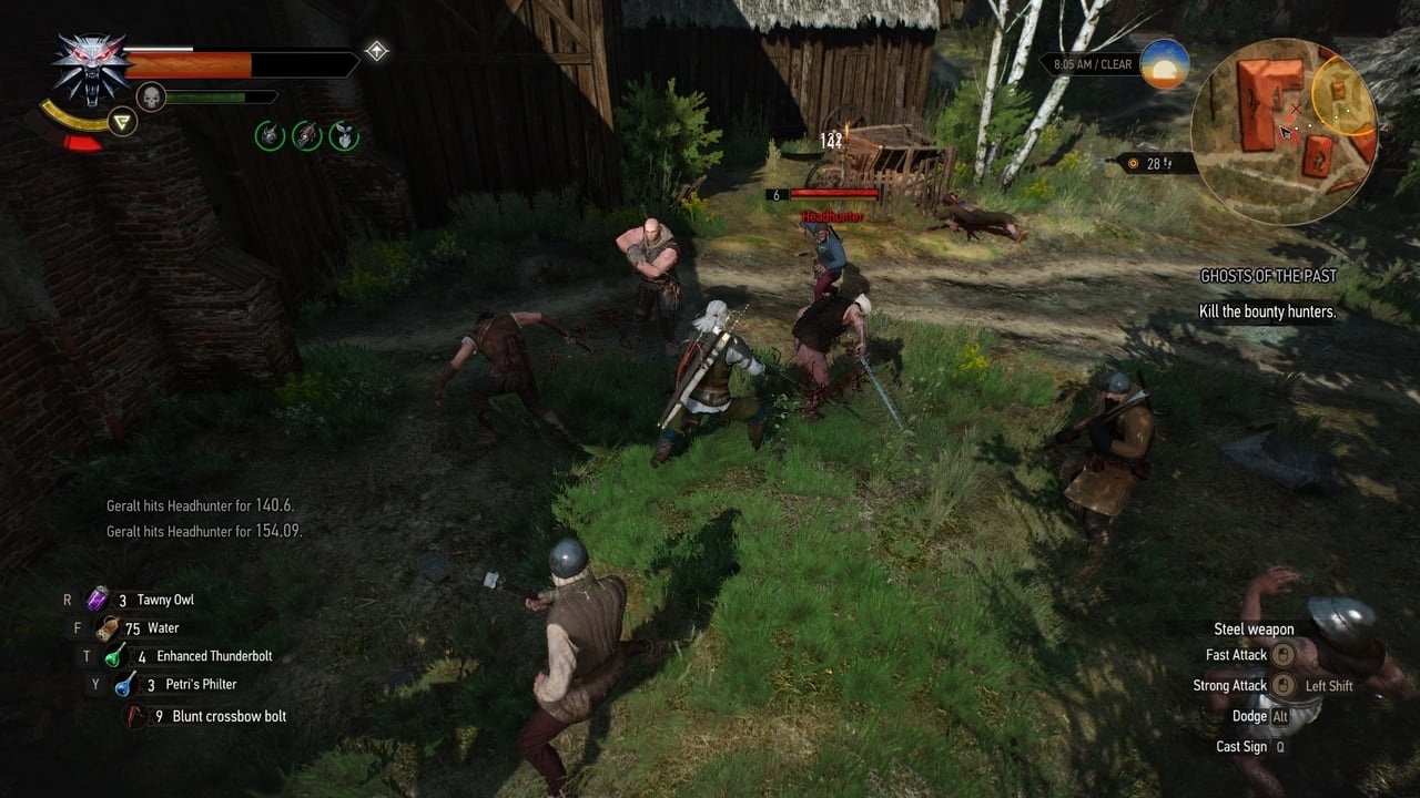اسکرین شات‌های بازی Witcher 3 Wild Hunt Game Of The Year GOTY Geralt Letho Fight