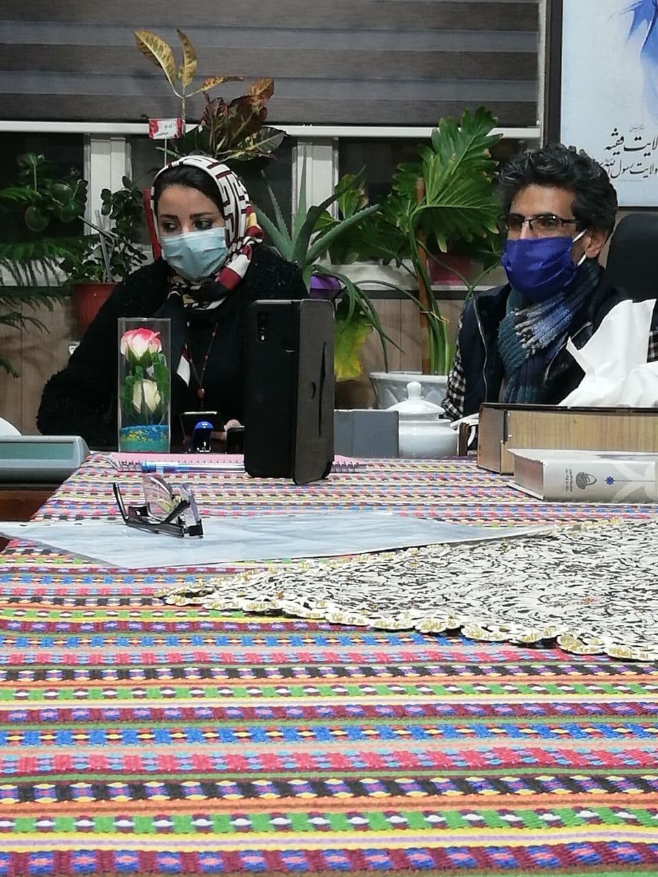 انجمن شعر و ادب قطب تربت حیدریه بهمن صباغ زاده سیده مهناز مهدوی