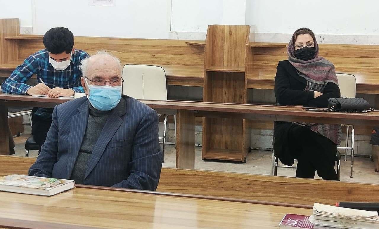 انجمن شعر و ادب قطب تربت حیدریه پروین جهانشیری استاد احمد نجف زاده علی نشاط