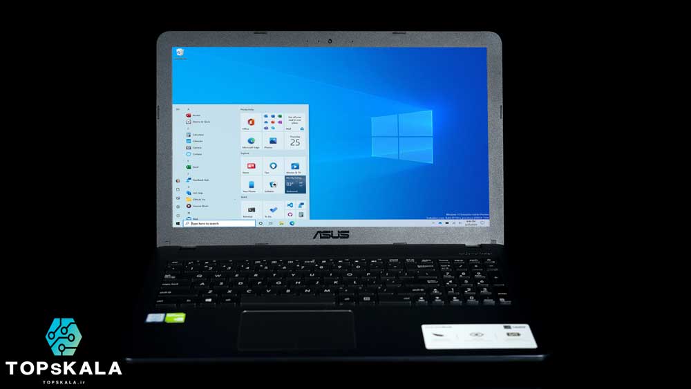 لپ تاپ استوک ایسوس مدل ASUS VivoBook C540UBR با مشخصات Nvidia Geforce MX 110 - Intel Core i5 8250U دارای مهلت تست و گارانتی رایگان / محصول ASUS
