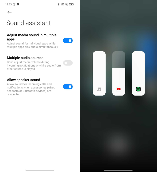 ویژگی های MIUI 12 / دستیار صوتی