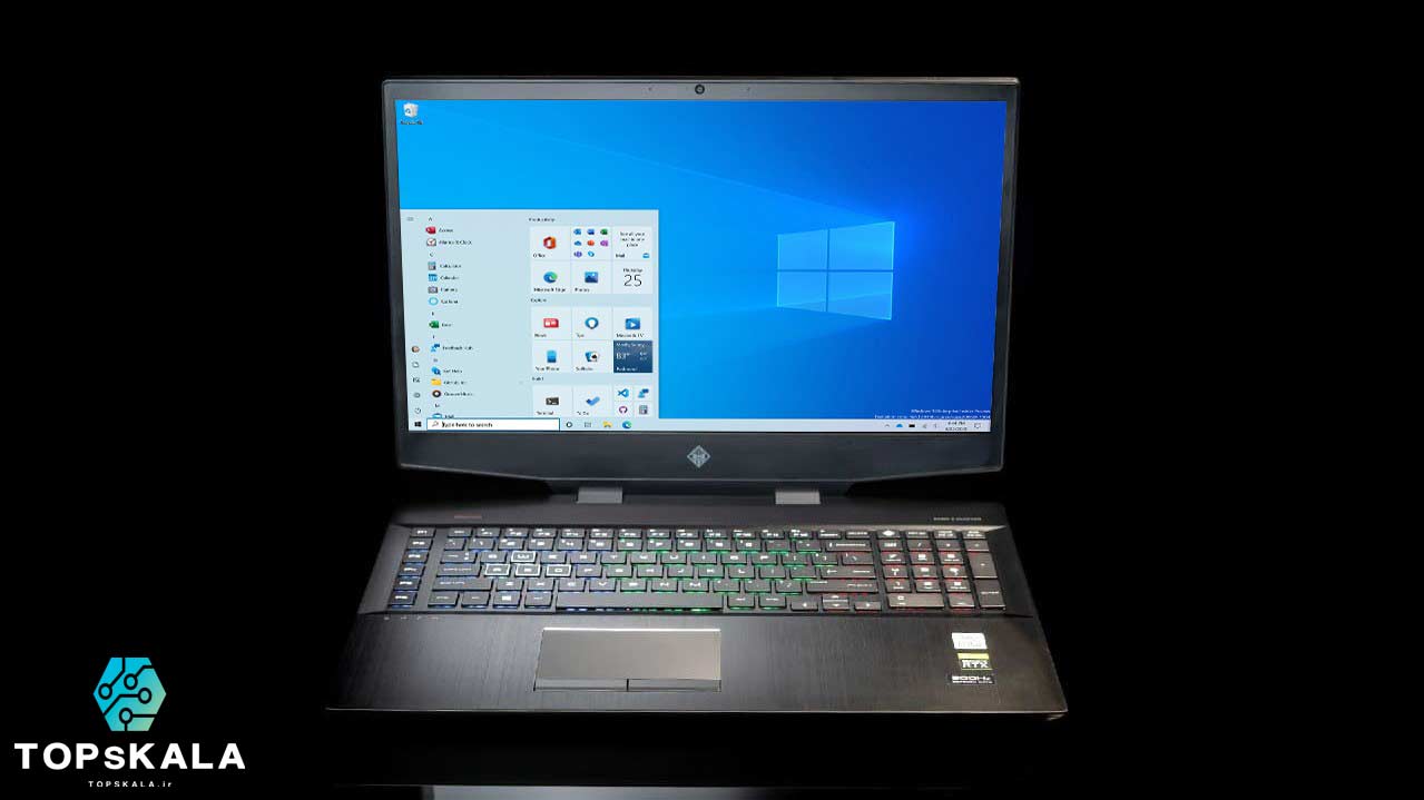 لپ تاپ آکبند اچ پی مدل HP Omen laptop 17-cb1 با مشخصات Intel Core i9 10885H - Nvidia RTX 2080 Super دارای مهلت تست و گارانتی رایگان / محصول HP